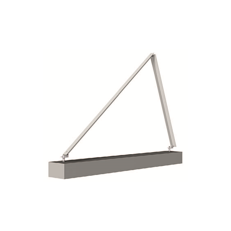 Support pour 2 capteurs au sol 45° - format portrait Support pour 2 capteurs au sol 45° - format portrait