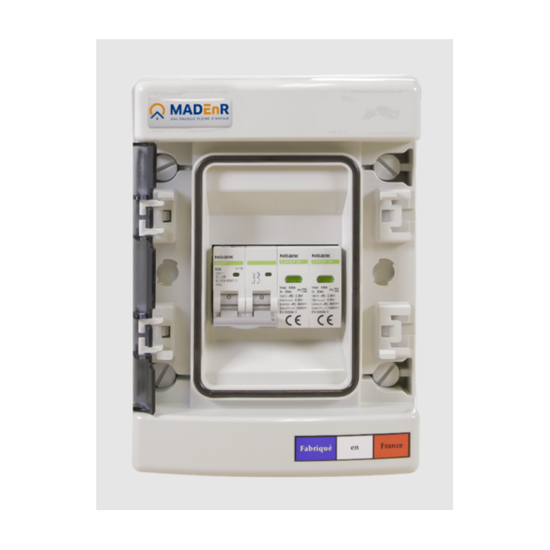 Coffret de protection DC 500V 1MPPT 1 sortie DC Coffret de protection DC 500V 1MPPT 1 sortie DC