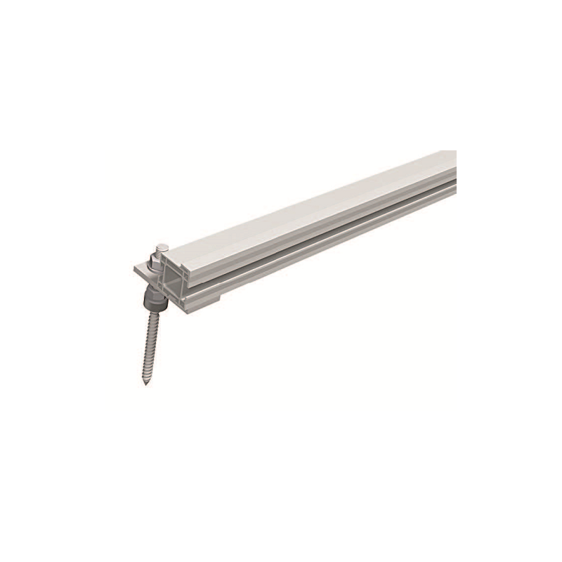 Fixation tirefonds pour capteur - format portrait Fixation tirefonds pour capteur - format portrait