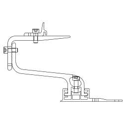 K2 Crochet SingleHook - CrossHook 4S (Singlerail)