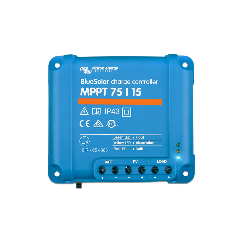 Régulateur de charge Victron MPPT BlueSolar MPPT 75/15