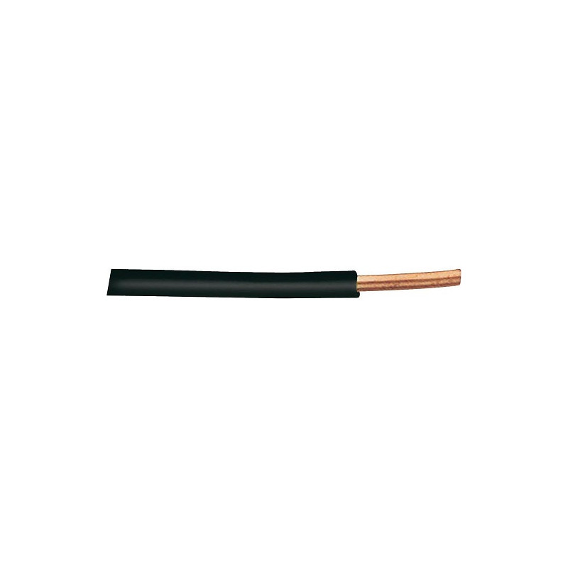 Câble cuivre souple double isolation - 1 x 95mm² - noir