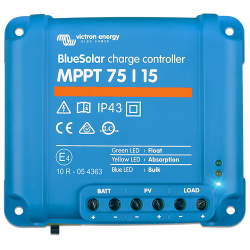 Régulateur de charge Victron MPPT BlueSolar MPPT 75/15