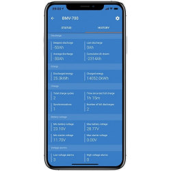 Monitoring batterie Victron BMV700