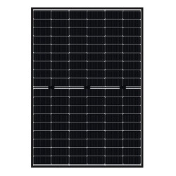 Module Solutium 425Wc bi-verre bifacial - fond transparent