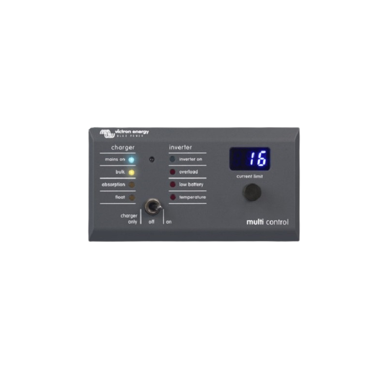Tableau de commande Victron Digital Multi Control 200/200A GX avec port RJ45 à 90° Tableau de commande Victron Digital Multi Control 200/200A GX avec port RJ45 à 90°