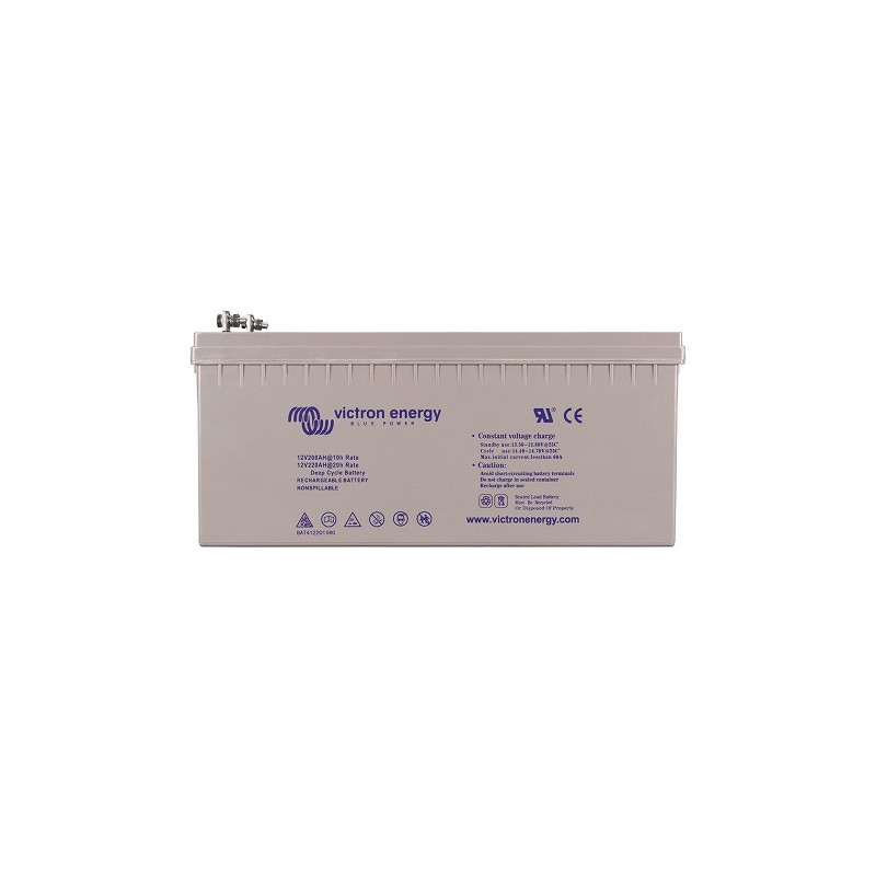 Batterie étanche Victron GEL 12V 220Ah (C20) Batterie étanche Victron GEL 12V 220Ah (C20)