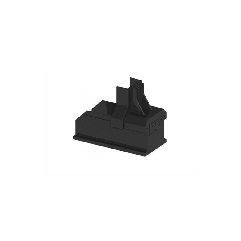 ClickFit EVO Esdec - Terminaison de rail noire ClickFit EVO Esdec - Terminaison de rail noire