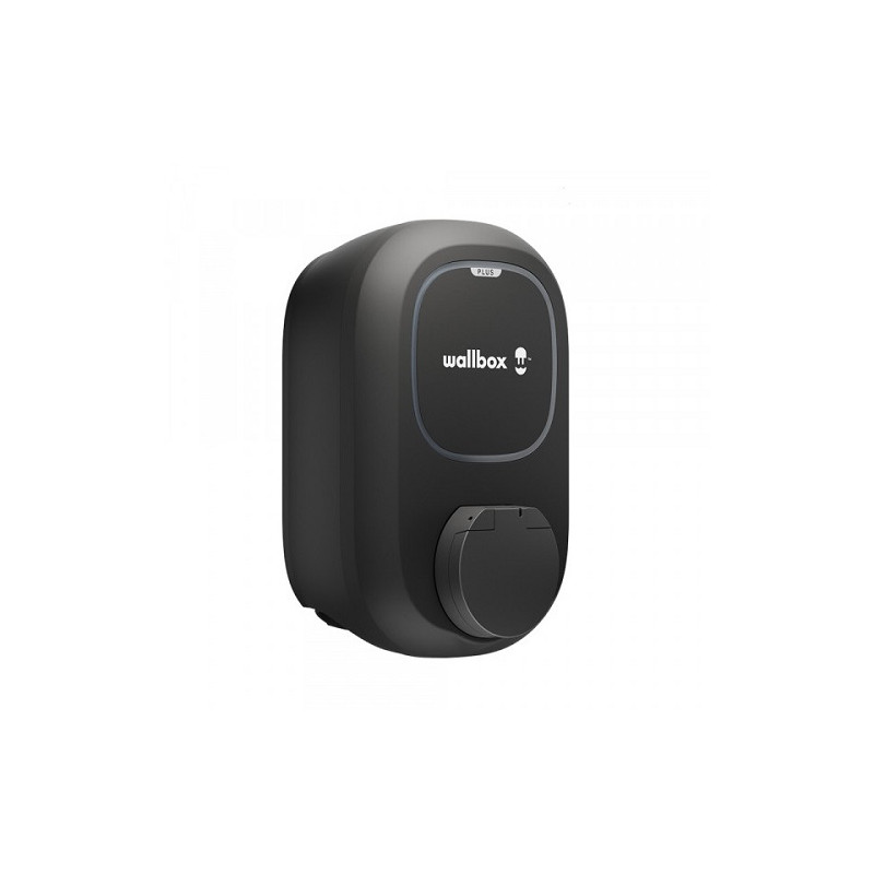 Wallbox borne de recharge pour VE Pulsar Plus Socket 7.4 kW - 22 kW Noire Wallbox borne de recharge pour VE Pulsar Plus Socket 7.4 kW - 22 kW Noire